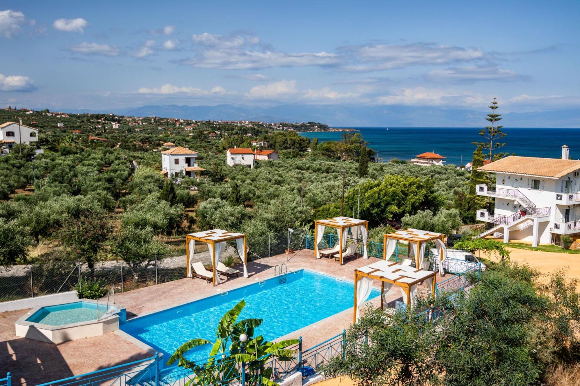 Koroni Xenios Zeus, Seaview Summer Retreats Apartman Kültér fotó